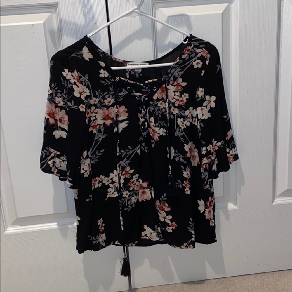 American Eagle Floral Top